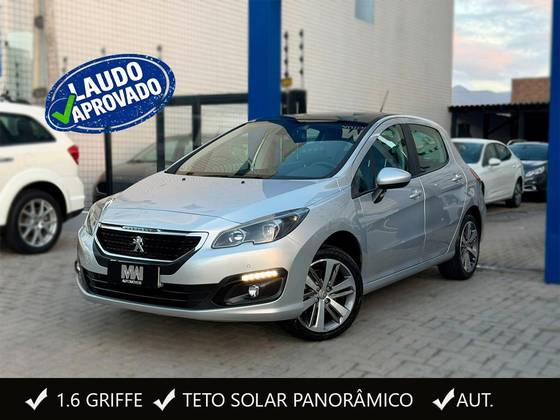 PEUGEOT 308 1.6 GRIFFE THP 16V FLEX 4P AUTOMÁTICO PEUGEOT 308 1.6 GRIFFE THP 16V FLEX 4P AUTOMÁTICO